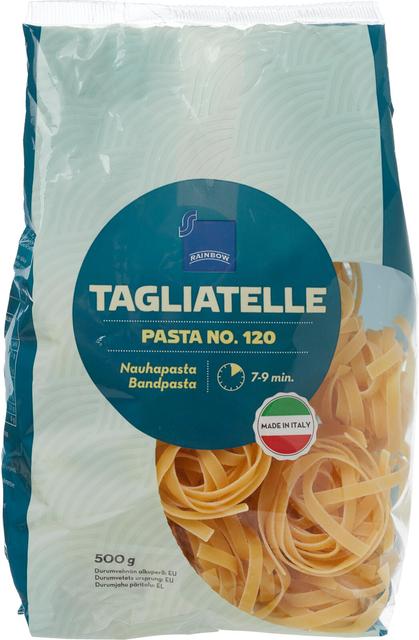 Rainbow 500g Tagliatelle nauhapasta