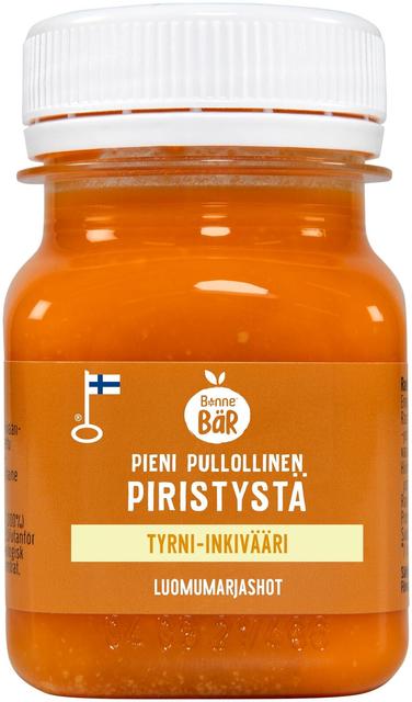 Bonne Bär Tyrni-inkivääri luomushotti 80ml