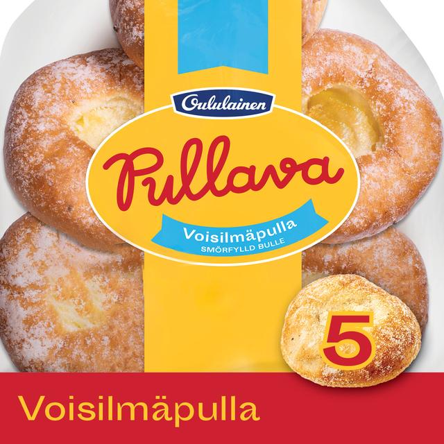 Oululainen Pullava Voisilmäpulla 5kpl 270g