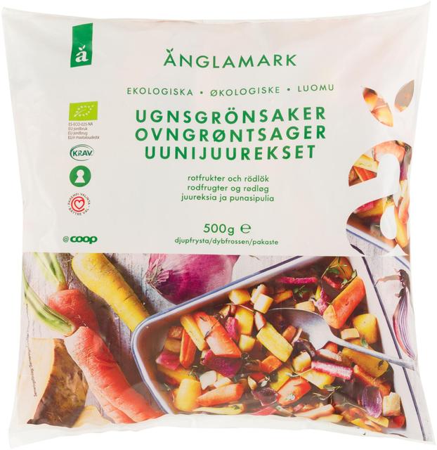 Änglamark uunijuurekset luomu pakaste 500 g