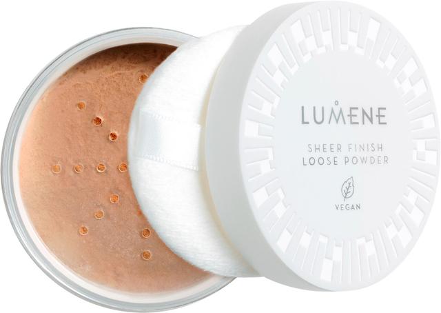 Lumene Sheer Finish Irtopuuteri Translucent Medium Deep 8 g