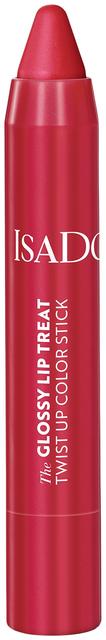 IsaDora Glossy Lip Treat Twist Up Color Stick 12 Rhubarb Red 3,3 ml