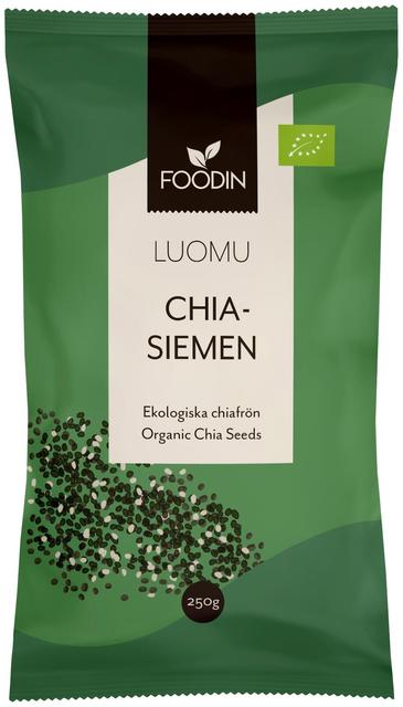 Foodin Chia-siemen luomu 250g