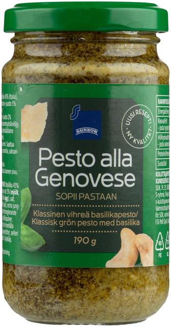 Rainbow Pesto alla Genovese 190g