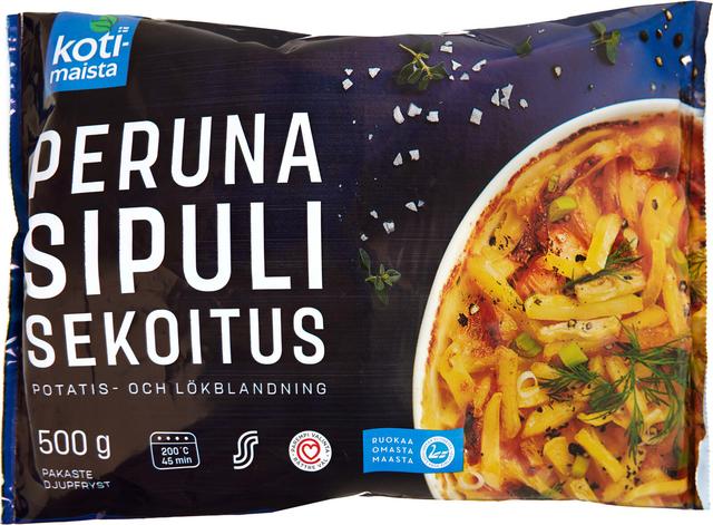 Kotimaista Peruna-sipulisekoitus pakaste 500g