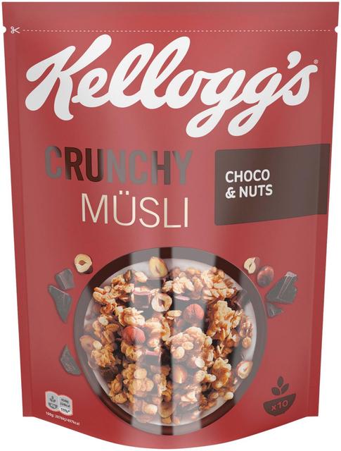 KELLOGG'S Crunchy Müsli Choco & Nuts 450g