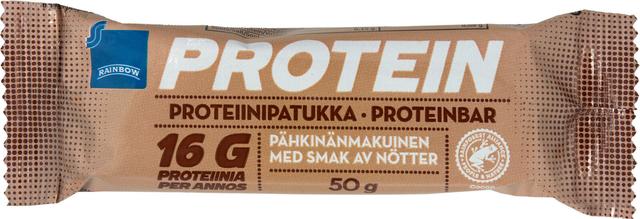 Rainbow proteiinipatukka pähkinä 50 g