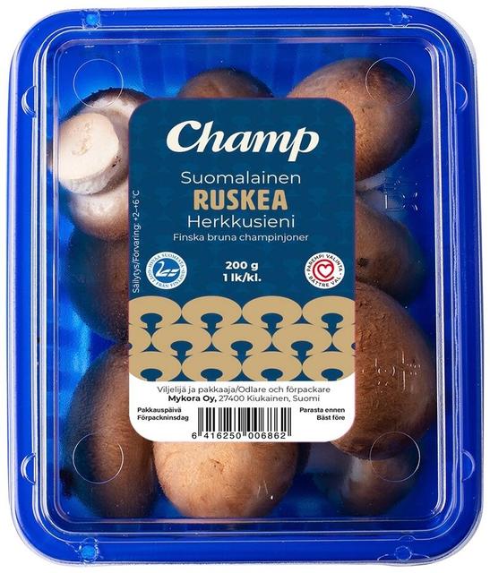 Champ ruskea herkkusieni 200g