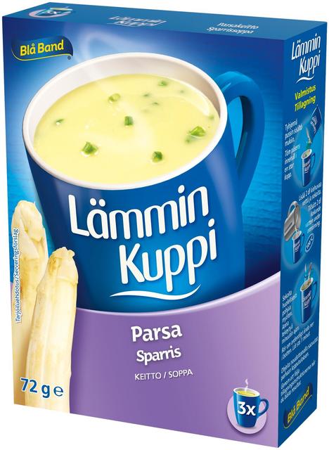 Blå Band Lämmin Kuppi Parsa