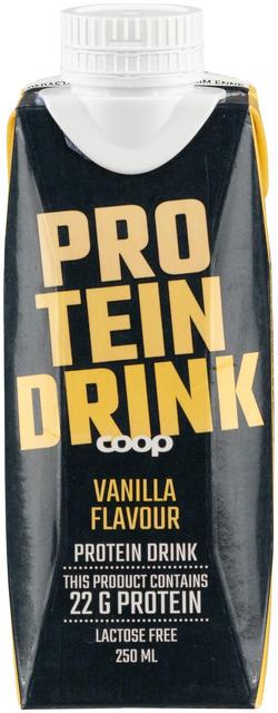 Coop laktoositon proteiinijuoma vanilja 250 ml