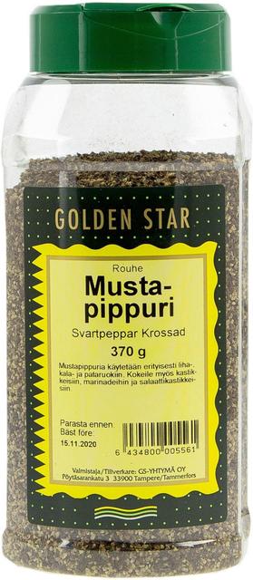 Golden Star 370g Mustapippurirouhe