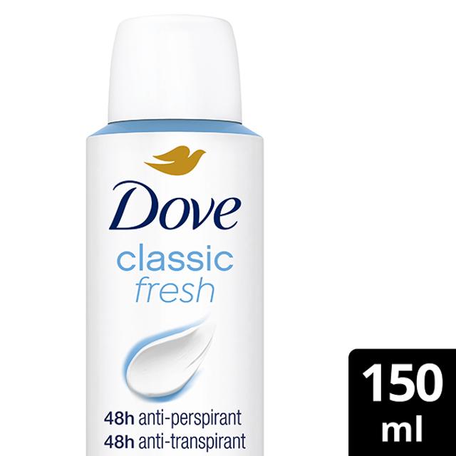 Dove 48h Classic Antiperspirantti Deodorantti Spray  150 ML