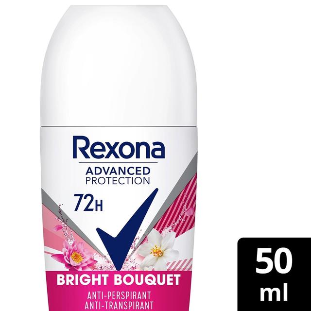 Rexona Advanced Protection Bright Bouquet Antiperspirantti Deodorantti Roll-on Tehokas deodorantti naisille 50 ml