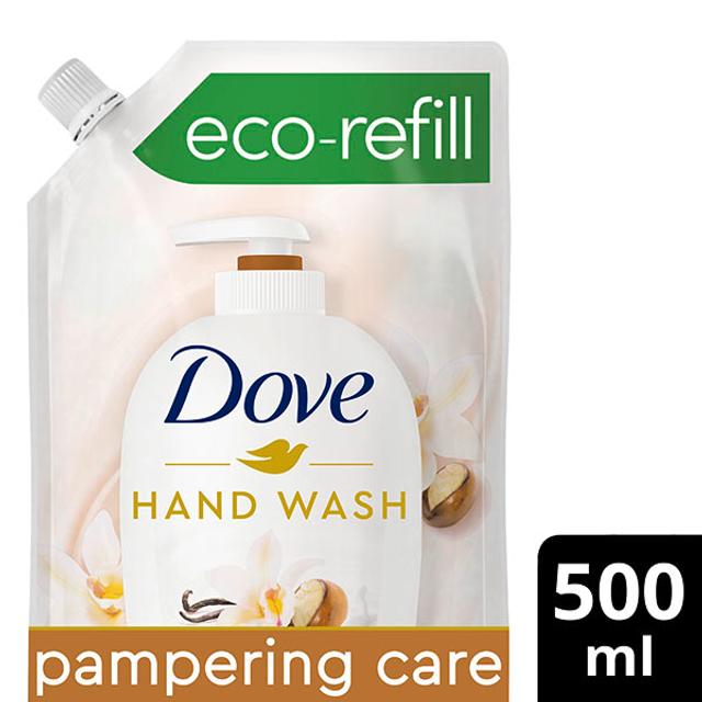 Dove Pampering Care Refill Flytande handtvål 500 ml