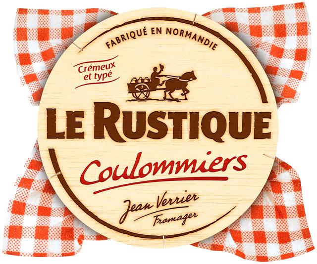 Le Rustique Coulommiers valkohomejuusto 350g