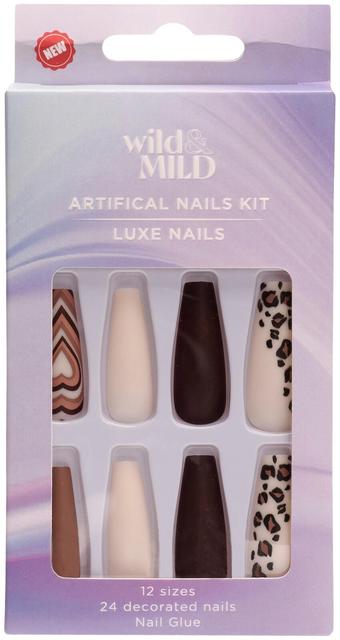 WM079 Noisemaker Artificial Nails Set Wild&Mild N24