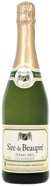 Sire de Beaupre demi sec sparkling wine vahuvein750ml