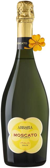 Abbazia Moscato Spumante Dolce Kuohuviini 7% 75cl plo