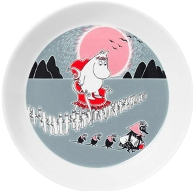 Moomin Arabia Muumi Lautanen Seikkailu Muutto 19 cm