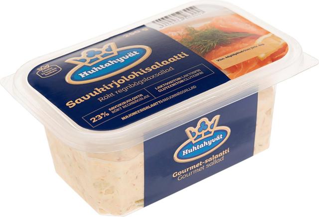 Huhtahyvät Gourmet Savulohisalaatti 250g