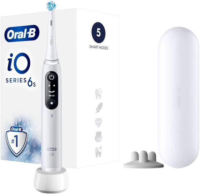 Oral-B Sähköhammasharja iO 6S White Braun-tekniikalla