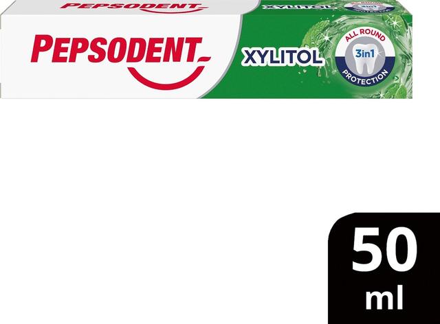 Pepsodent Xylitol Hammastahna Ksylitolia sisältävä fluorihammastahna 50 ml