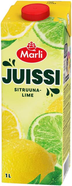 Marli Juissi Sitruuna-limemehujuoma 1 L