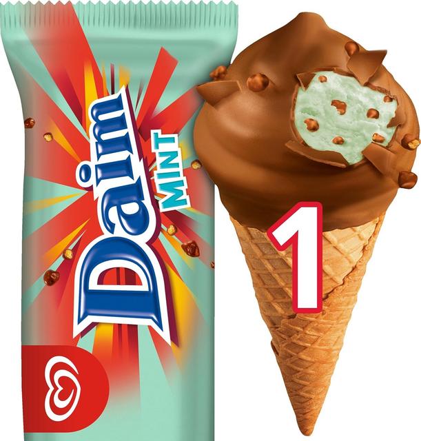 Daim Mint Jäätelötuutti 150ml/91g