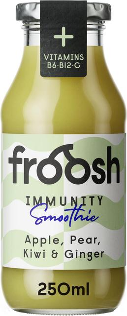 Froosh Smoothie 250 ml Immunity - omena, päärynä, kiivi ja inkivääri