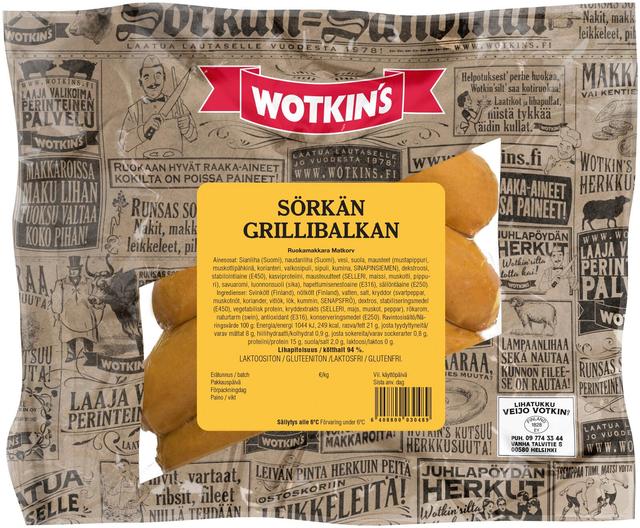 Wotkin´s Sörkän Grillibalkan 350g