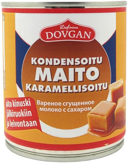 Dovgan Kondensoitu maito, karamellisoitu 397g