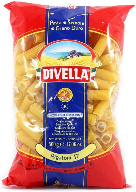 Divella 500g Rigatoni kuivapasta