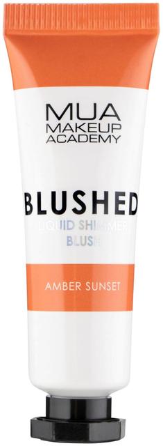 MUA Make Up Academy Blushed Shimmer Liquid Blusher 10 ml Amber Sunset