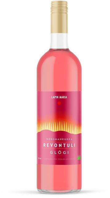 Lapin Maria Revontuli vaalea horsmankukkaglögi 750 ml LUOMU