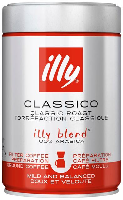 illy Classico suodatinkahvi keskipaahto 250g