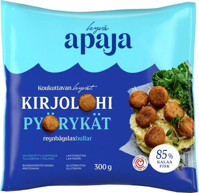 Hyvä Apaja Kirjolohipyörykät 300g