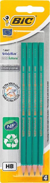 BIC Evolution lyijykynä 4kpl