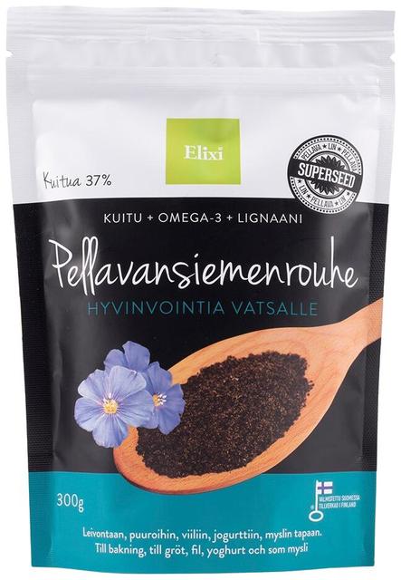 Elixi Pellavansiemenrouhe 300g