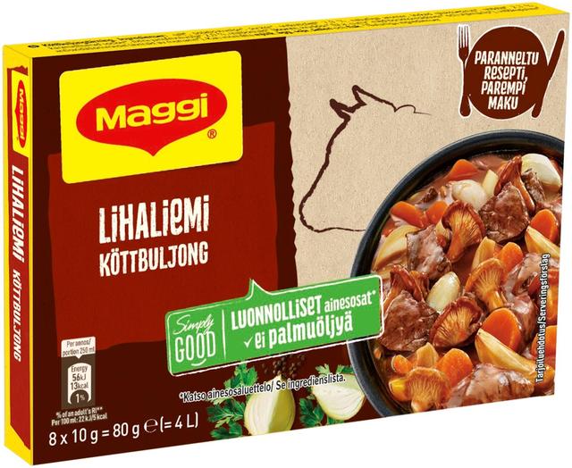 Maggi 80g Lihaliemi 8 palaa