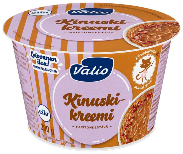 Valio Keittiön kinuskikreemi 200 g laktoositon