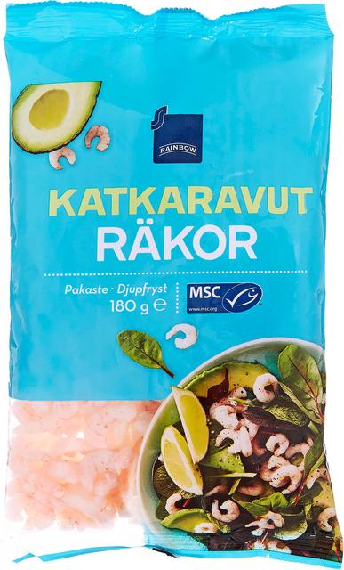 Rainbow katkaravut MSC 180 g pakaste