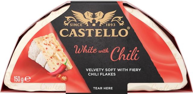 Castello White 150g with Red Chili homejuusto