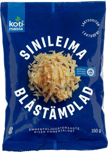 Kotimaista sinileima Emmentaljuustoraaste 150 g