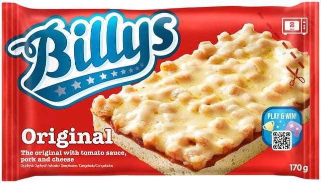 Billys 170g Original Pan Pizza pakaste