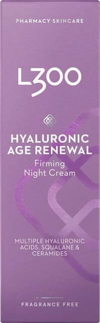 L300 Hyaluronic Age Renewal Night Cream yövoide 50ml