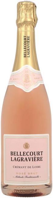 Bellecourt Lagraviere Cremant De Loire Brut Rose KPN kvaliteetvahuvein 12%vol 750ml