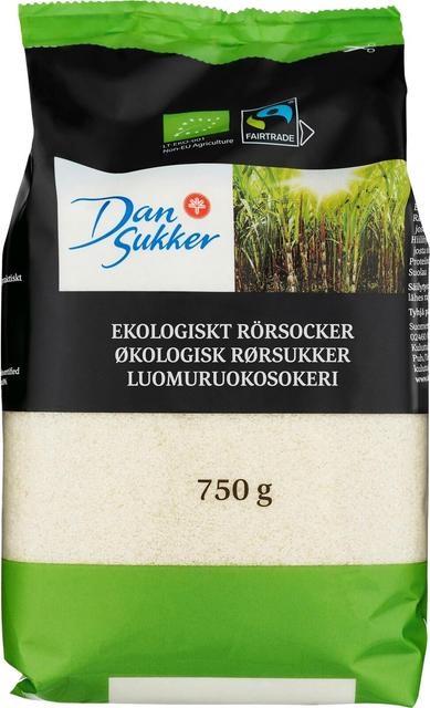 Dansukker Luomuruokosokeri 750g