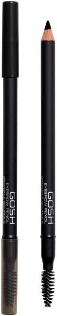 Gosh Eyebrow Pencil 02 Soft Black -kulmakynä 1,2g