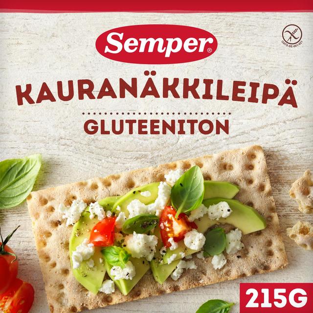 Semper Gluteeniton Kauranäkkileipä 215g