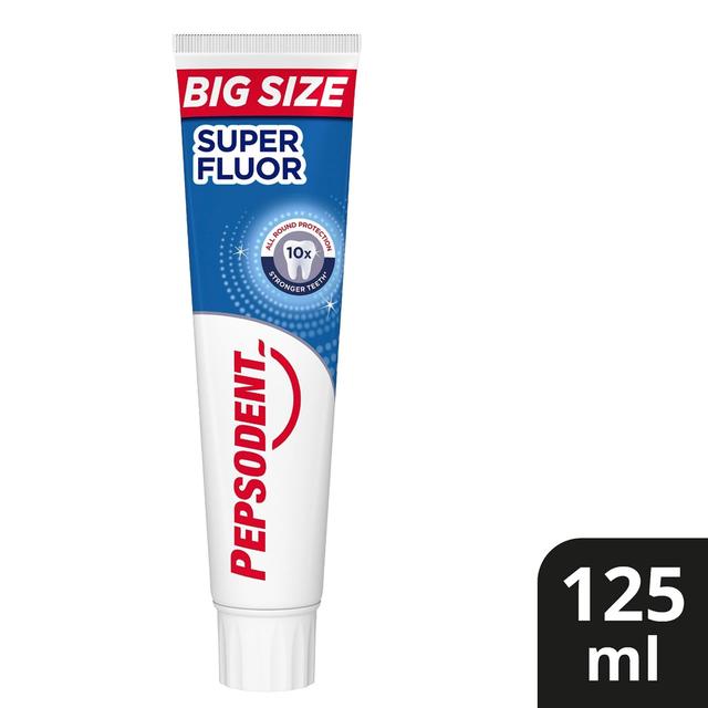 Pepsodent Super Fluor Hammastahna Miedon makuinen 125 ml